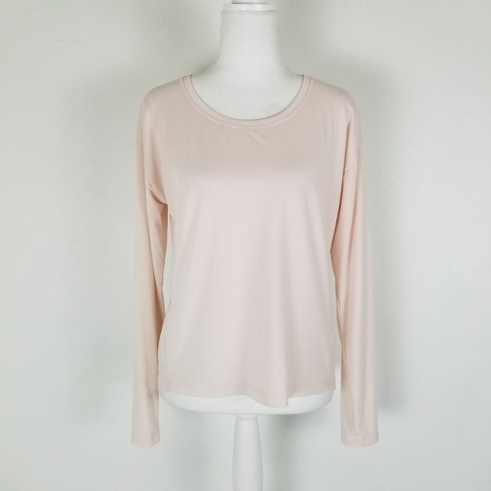 Athleta pink Essence twist back athletic top S - Picture 2 of 10